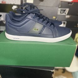 Lacoste Europa LCR BRZ SPM Leather Sneaker Sz 11