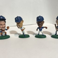 Los Angele Dodgers MLB MIKE PIAZZA, Hideo Nomo, MONDEST, KARROS HARD Plastic 3''