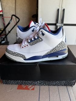 Jordan 3 True Blue Size 10.5 Used 