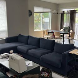 Ikea sofa- large with storage