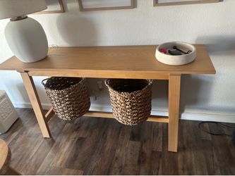 Console table.