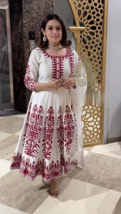Indian Georgette Gown 
