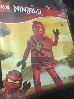 Lego Ninjago Halloween Costume Size 10-12