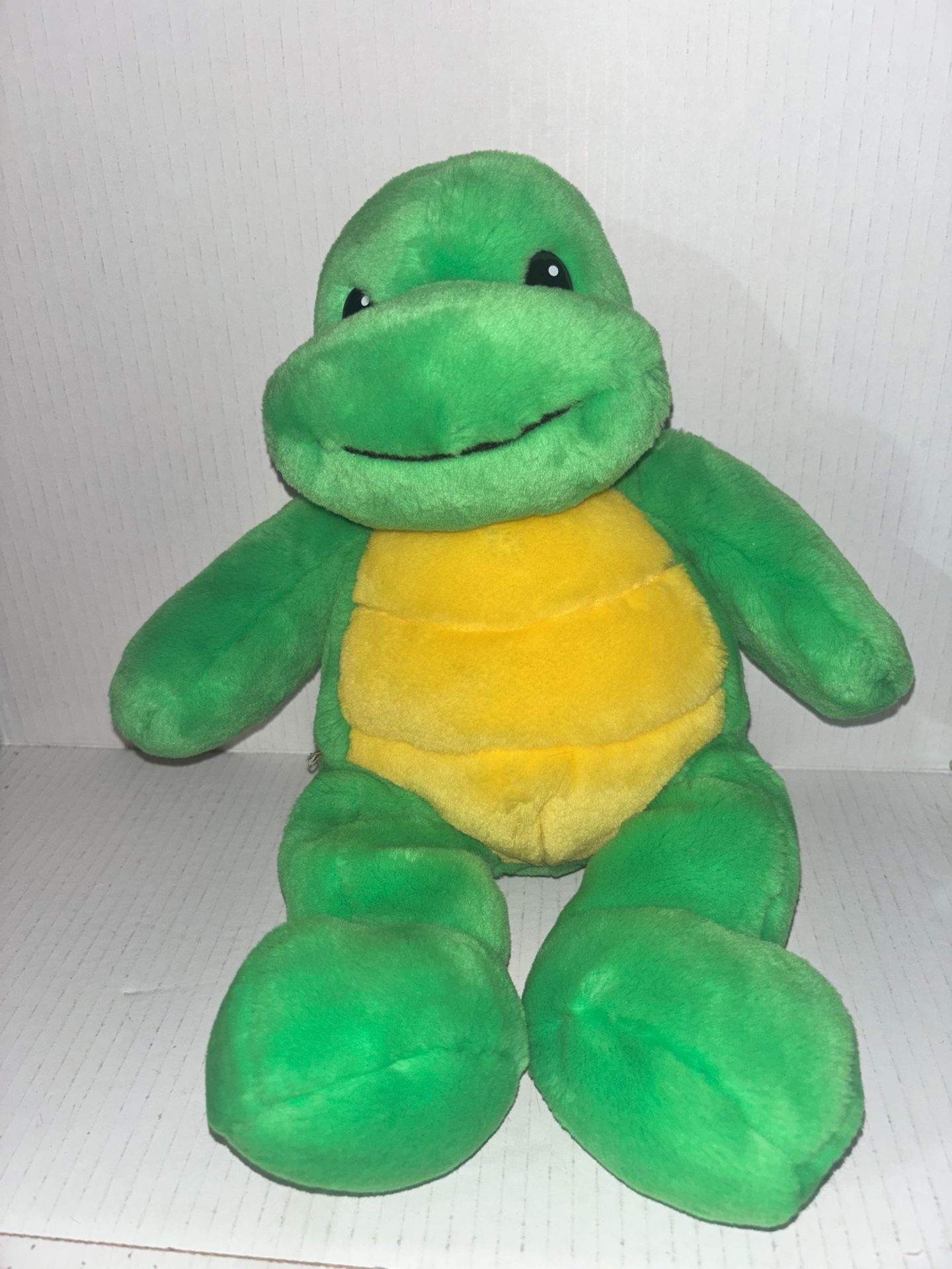 Build A Bear Green Turtle Tortoise Plush Without Shell Teddy Stuffed Animal 14"