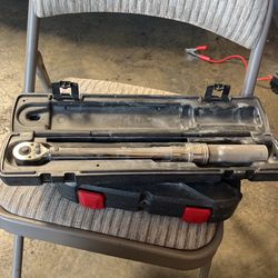 Toque Wrench And Tool Box