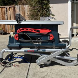 Bosch 4100 Table Saw Gravity Rise 10 In