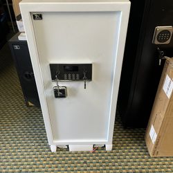 TIGERKING 5.9 Cubic Feet Extra Large Heavy Duty Safe Box, Big Home Safe with Double Safety Key Lock and Separate Lock Box, Digital safe with 2 Removab