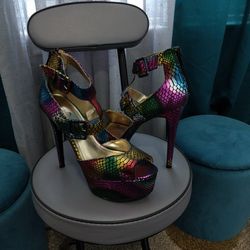 Multi Color Heels 