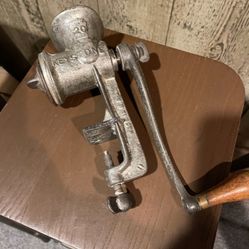 Antique Meat Grinder 