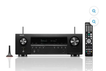 Denon AVR S760H 7.2ch 8K AV Receiver with 3D Audio, Voice Control and HEOS Built In