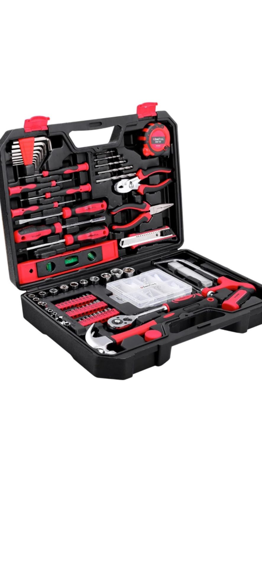 KingTool Home Repair Tool Kit - 226 Piece General Home/Auto Repair Tool Set, General Mechanic Tool Set, General Household Tool Kit, Perfect for Homeow