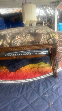 Bedroom  large ottoman