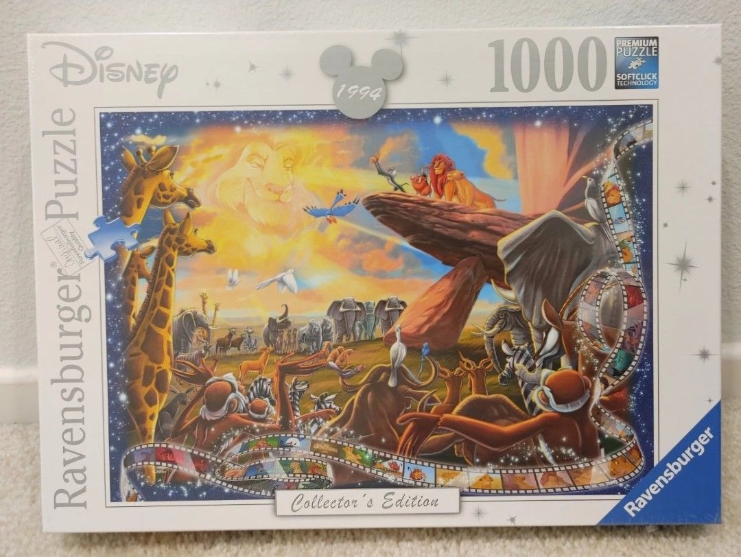 Ravensburger Disney 1000-Piece Premium Jigsaw Puzzle The Lion King