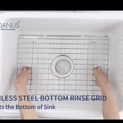Enbol 24 Undermount Kitchen Sink - 24x18 inch