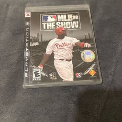 Playstation 3 MLB08 The Show (fair Condition) 