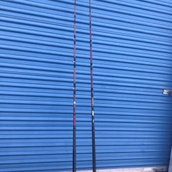TWO Sabre 8' Fishing Rods.