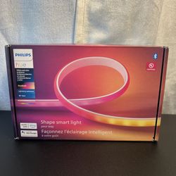 New Philips Hue Bluetooth Gradient Ambiance Smart Lightstrip 80" Base Kit