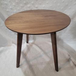 Small Round Wooden Table