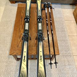 K2 Ikonic 80 TI Skis with Atomic Bindings size 177 cm