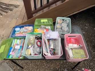 Large Lot of Craft and Jewelry Making Supplies