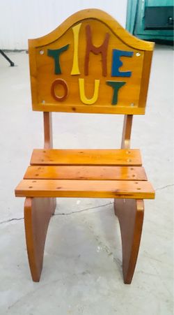 Kids chair and stuff toy