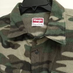 Soft Flannel Wrangler Men's XL Shirt Jacket