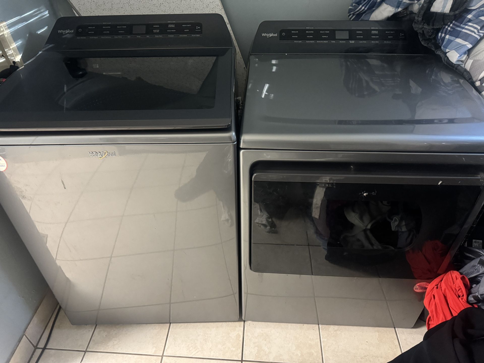 Whirlpool Washer & Dryer