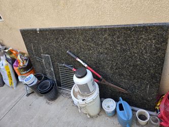 Free granite island counter top