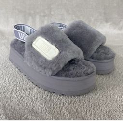 Ugg Grey Disco Slippers
