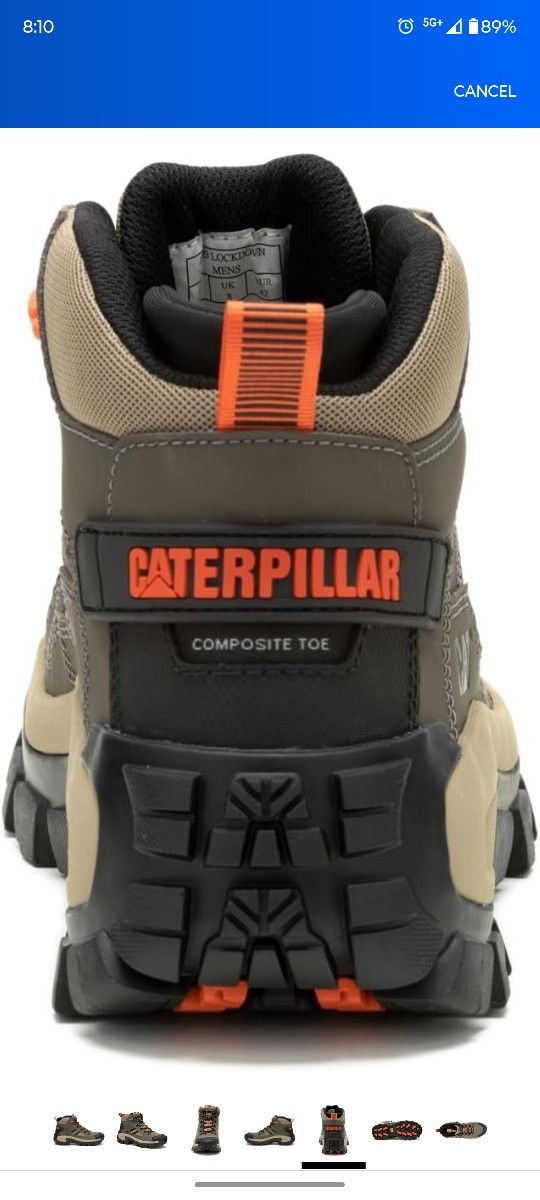 Work Boot, Steel Toe