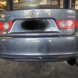 04-05 Acura Tsx Rear Bumper And Lip