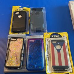 IPHONE 6, 7 & 8 All The Cases In Photo For $25
