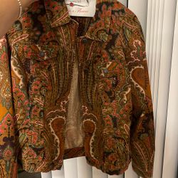 Vintage Floral Jacket Medium 