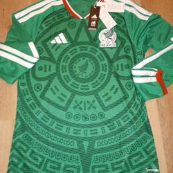 Adidas Mexico Jersey Long Sleeve Brand New Authentic 