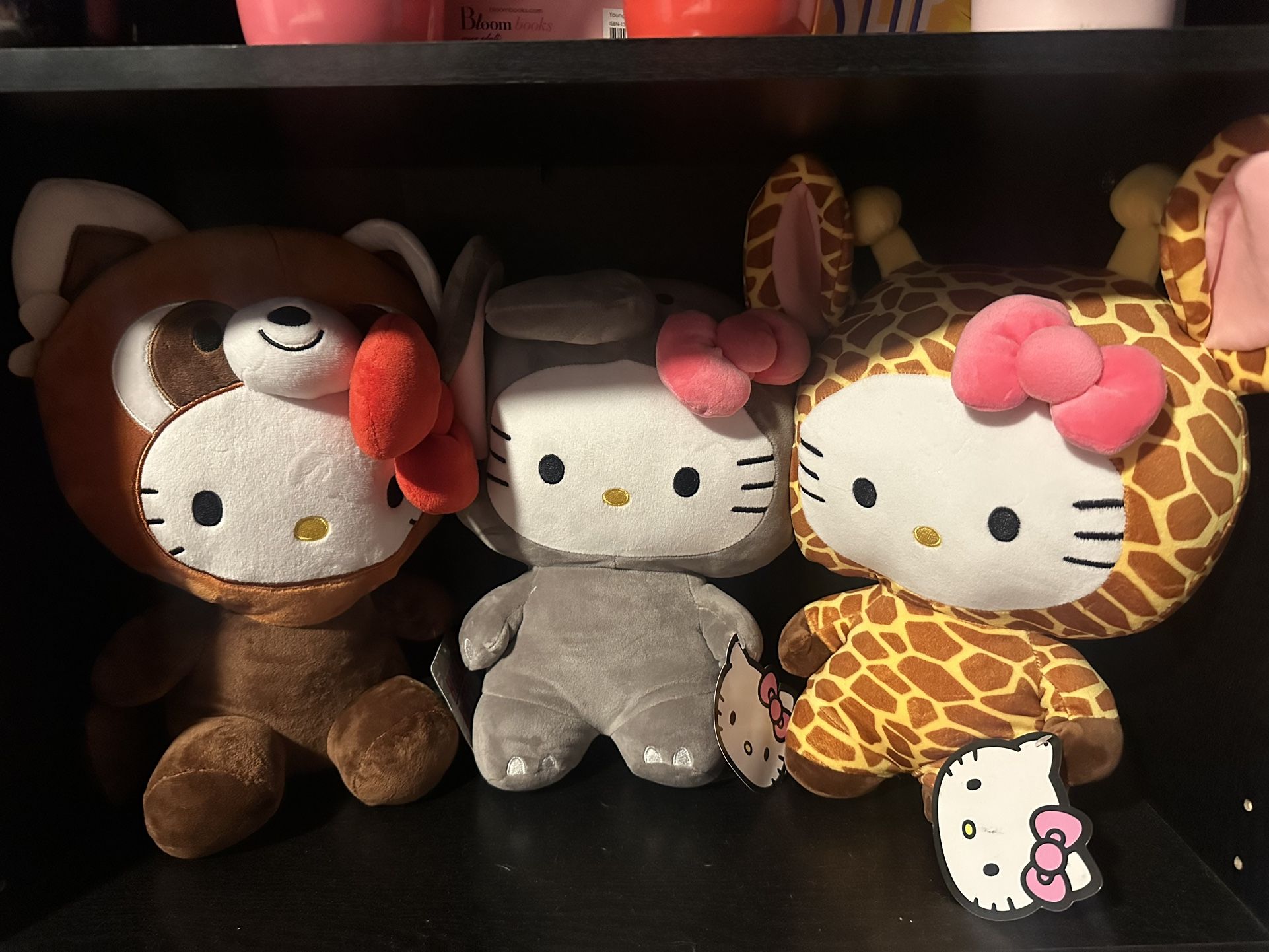 Animal Hello Kitty Plushies