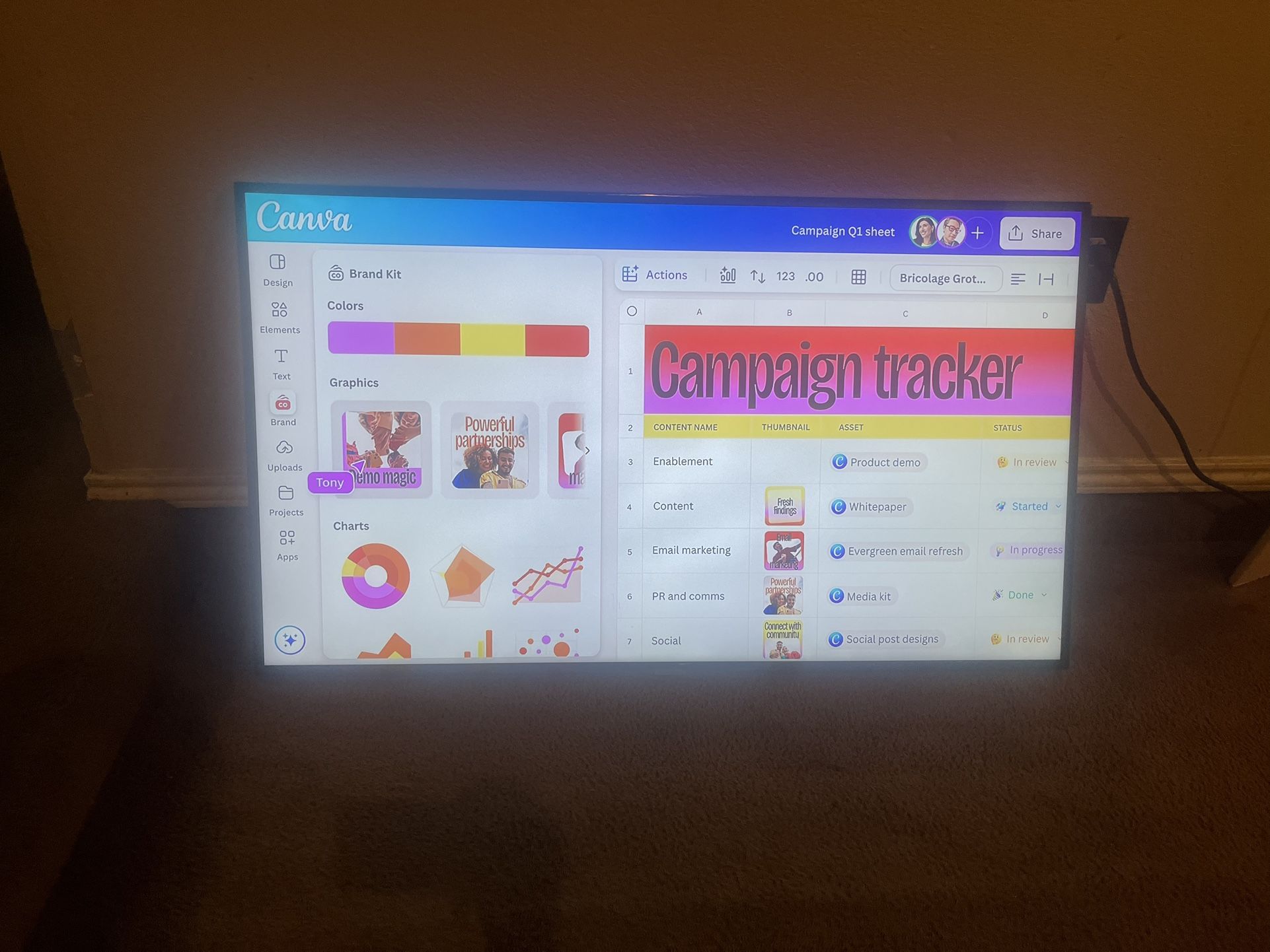 50 inch 4K Samsung Smart TV