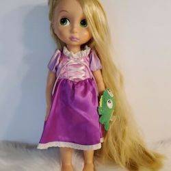 Disney Tangled 15" Rapunzel Doll With Pascal