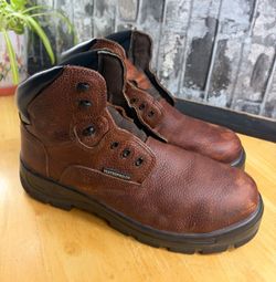 Fellas Poseidon Comp Toe Waterproof EH Work Boots Brown Men's 11W 6051