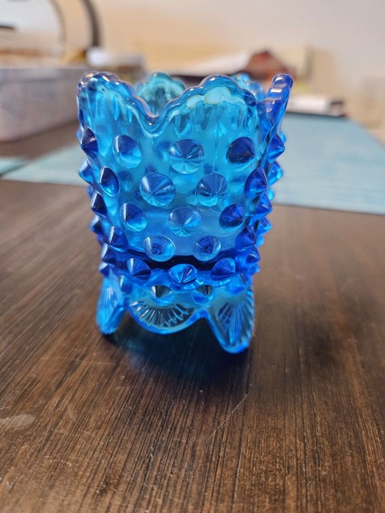 Fenton Hobnail Toothpick Holder