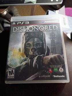 Dishonored PS3 Game