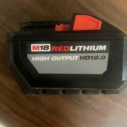 Milwaukee M18 Redlithium 