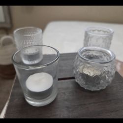 Beautiful, Decorative Glass Candles Holders!!