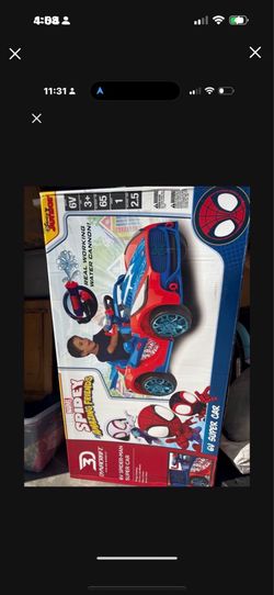 Spider-Man car ride on