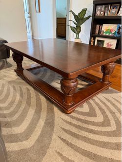 Solid Wood Coffee Table
