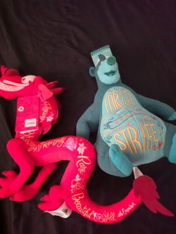 DISNEY WISDOM BALOO AND MUSHU PLUSH
