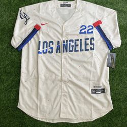 Los Angeles Dodgers Clayton Kershaw City Connect Jersey Men’s XL