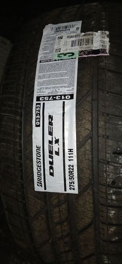 Brand new Bridgestone Dueler