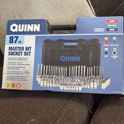 Quinn 87pc Master Bit Socket Set