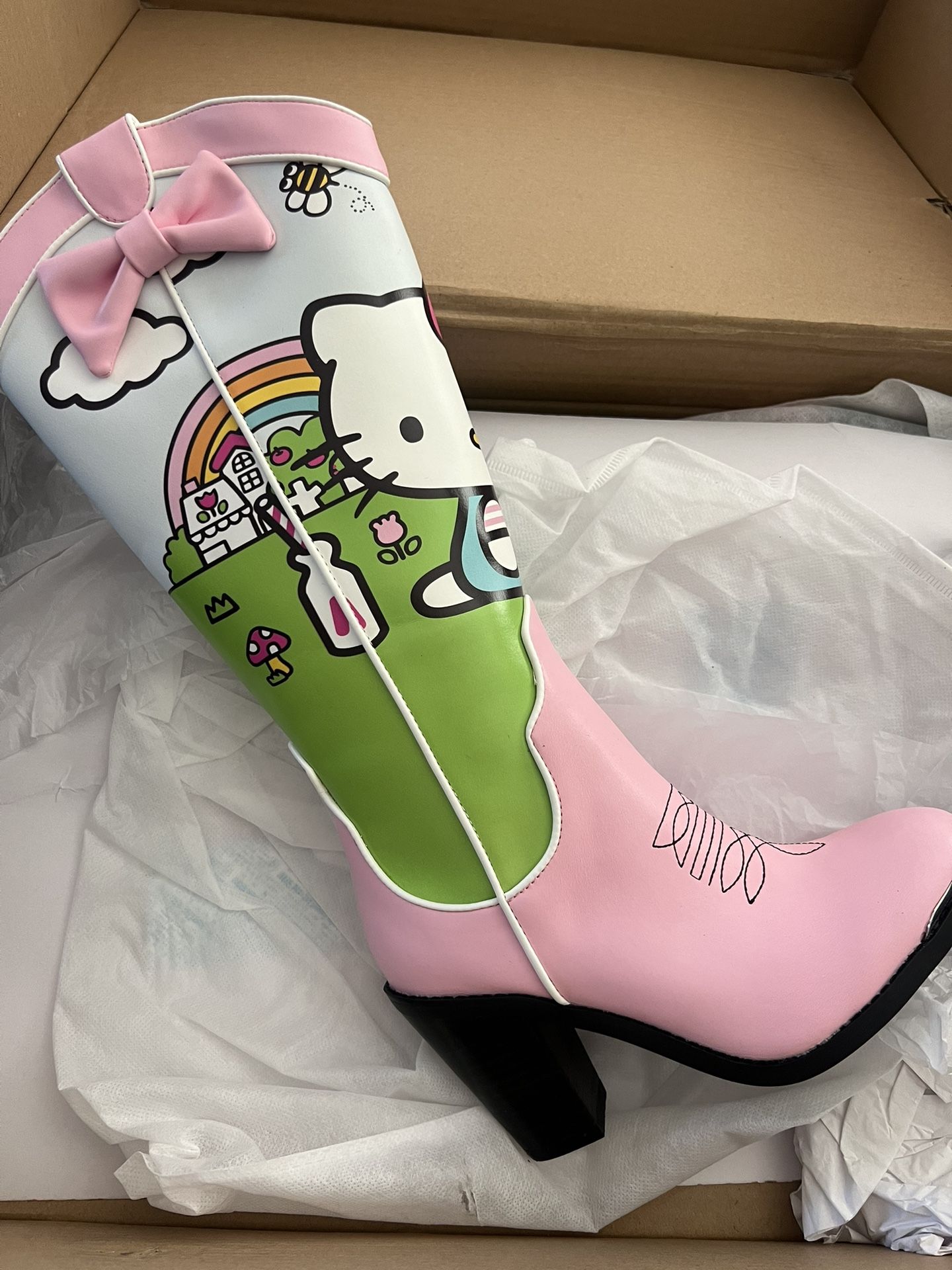 HELLO KITTY COWGIRL BOOTS DOLLSKILL