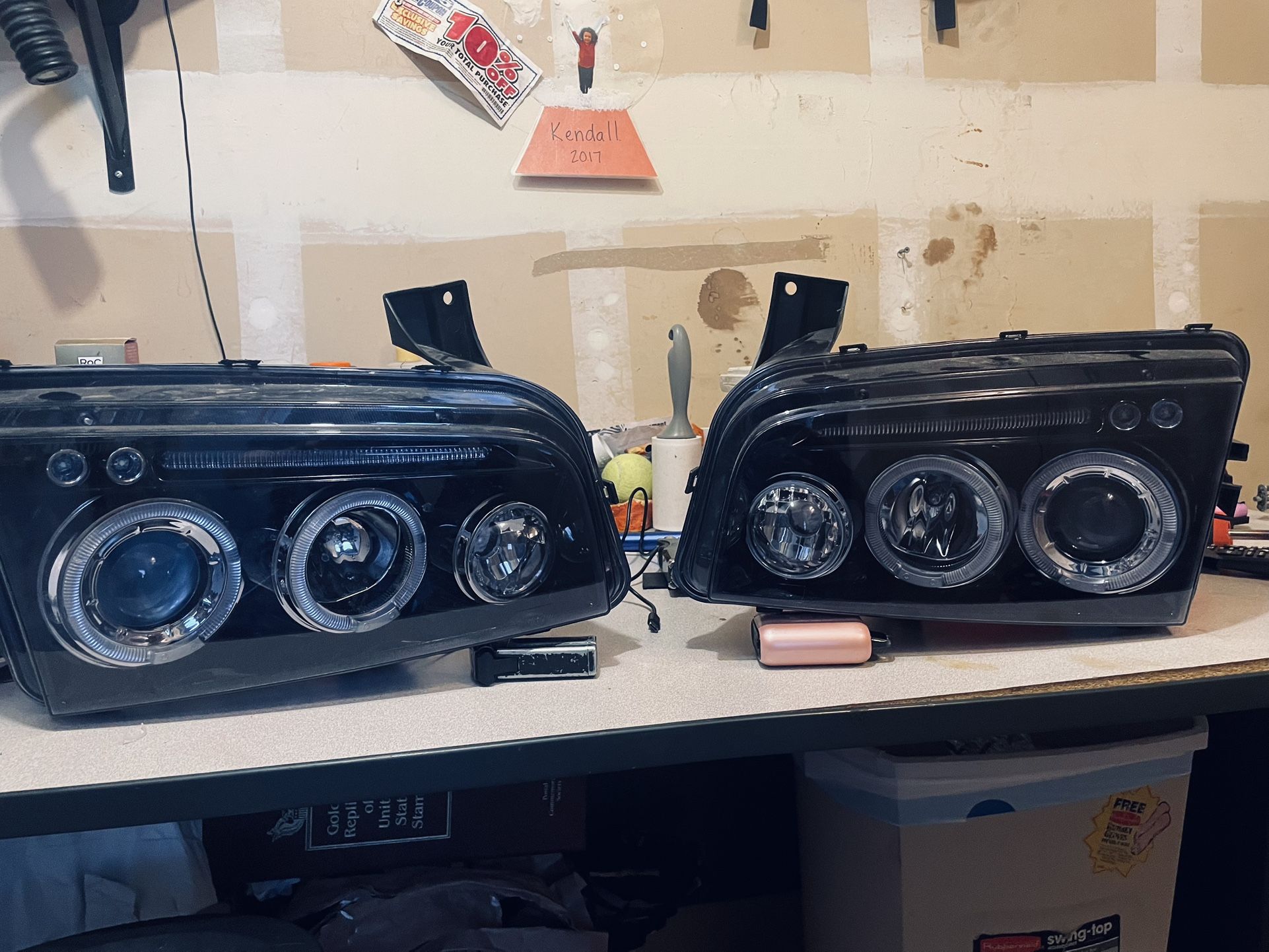 Led Headlights W/ Halos